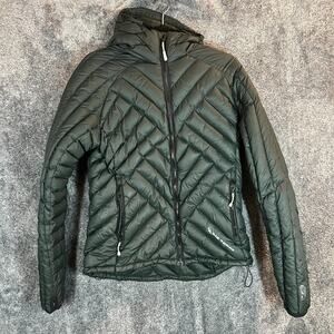 Big Agnes Shovelhead Jacket Womens Large Puffer Down Water Repellant Downtek